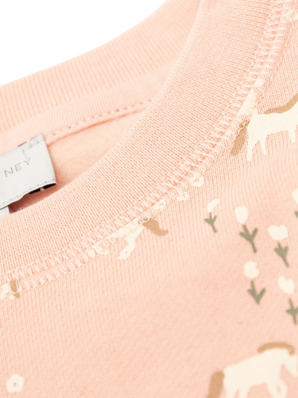 Stella McCartney Kids horse-print tracksuit Roze