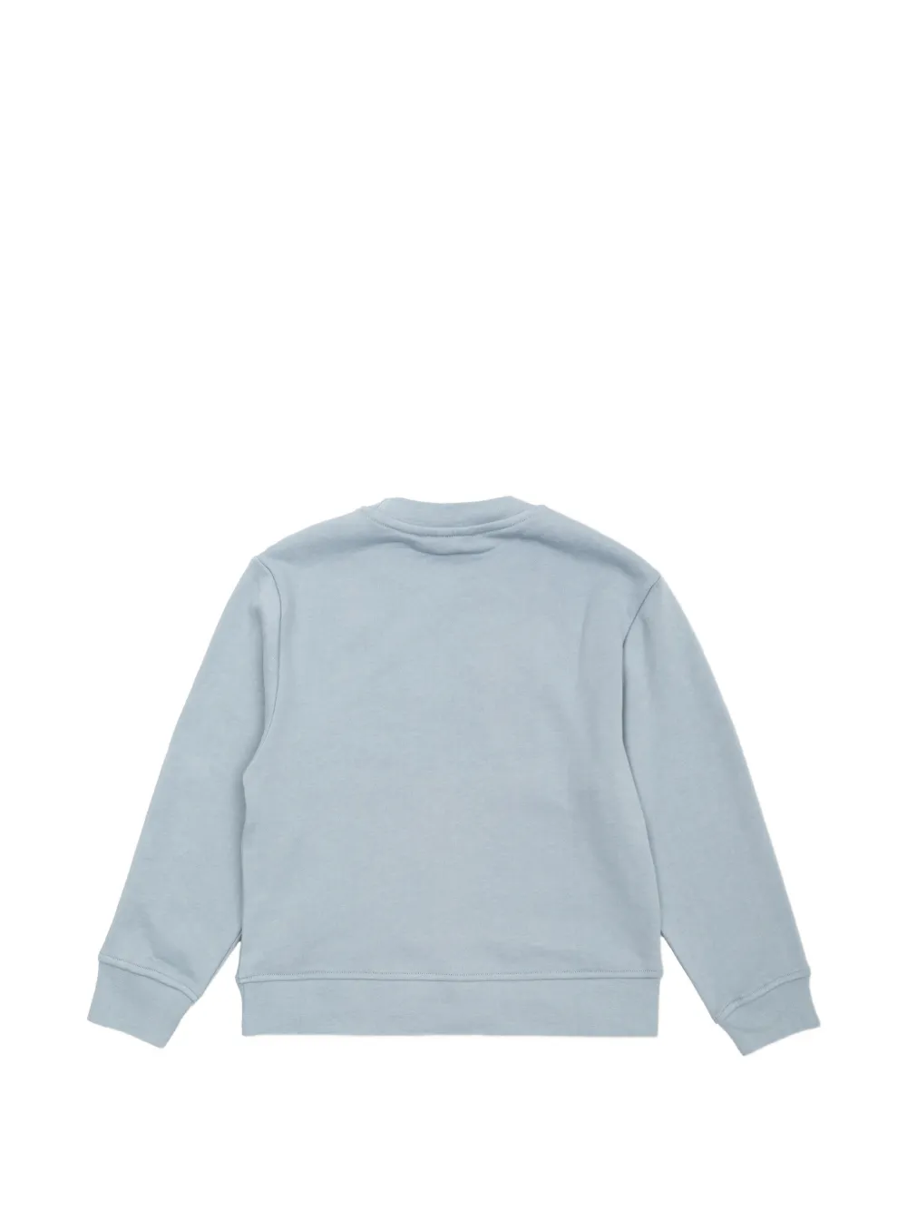 Stella McCartney Kids Sweater met geborduurd logo Blauw