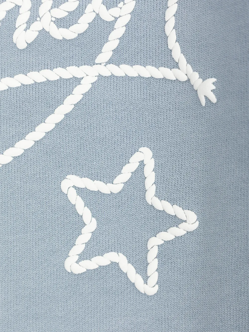 Stella McCartney Kids Sweater met geborduurd logo Blauw