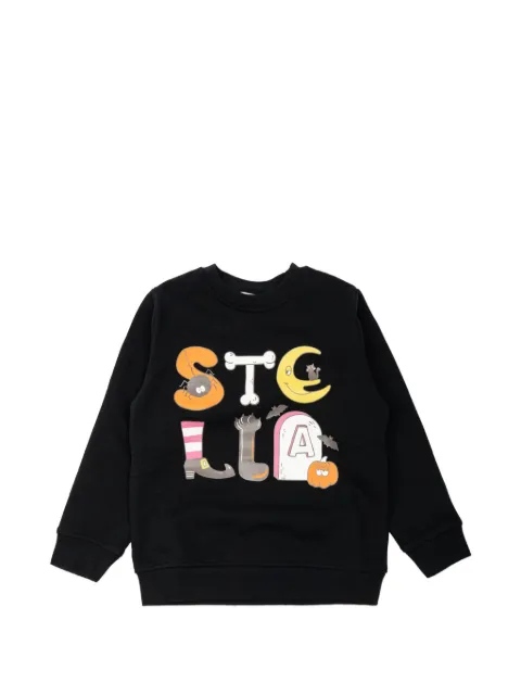 Stella McCartney Kids logo-print sweatshirt