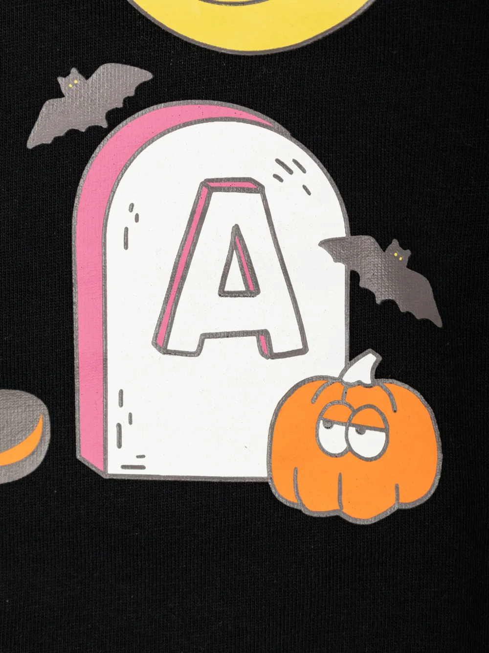Stella McCartney Kids Sweater met logoprint Zwart