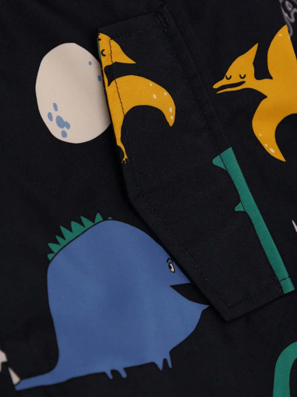 Liewood Manu skipak en jack met dinosaurus-print Blauw