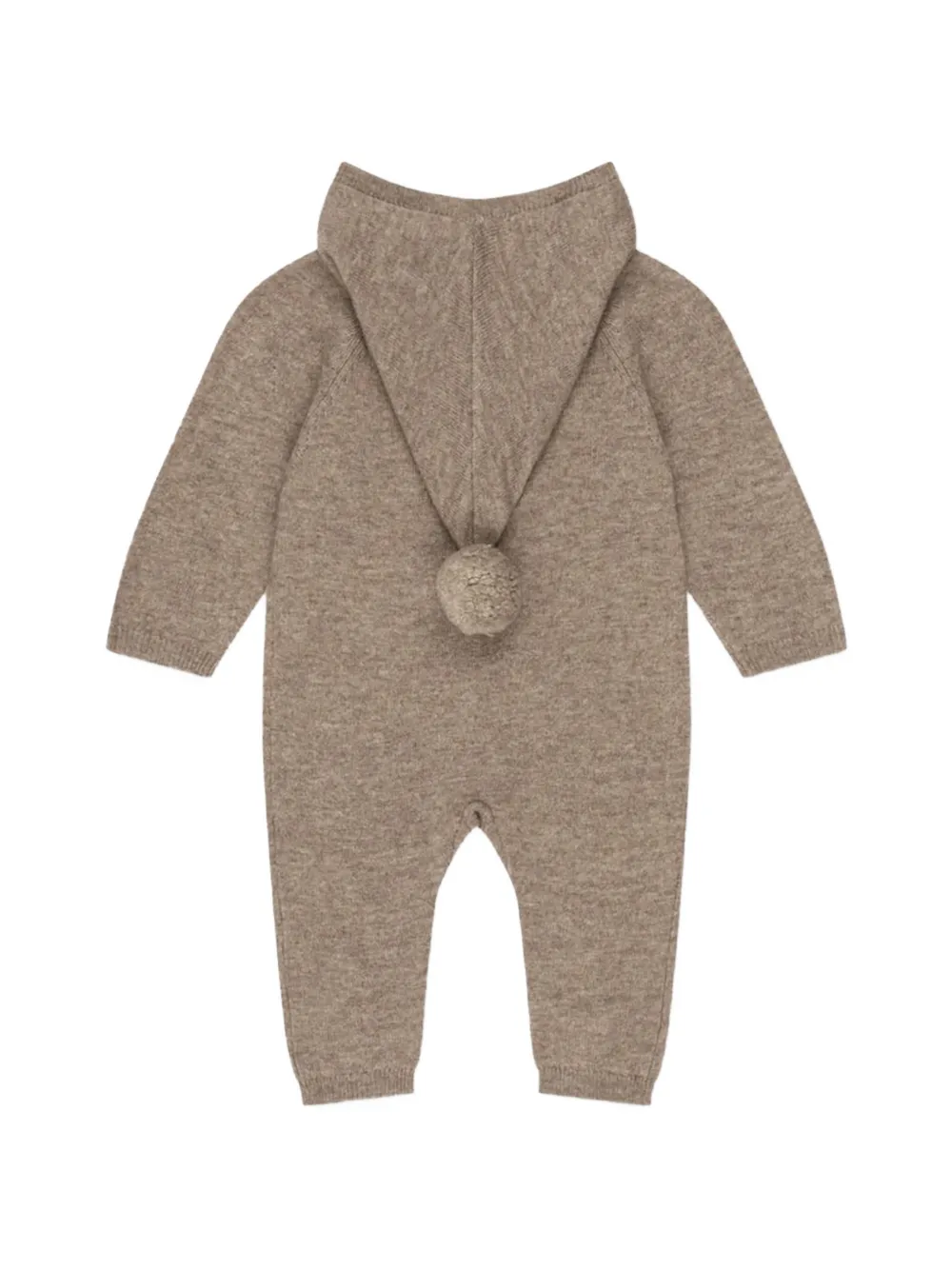 Konges Sløjd Mattou jumpsuit met pompon Bruin