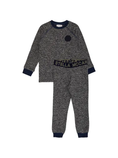 Stella McCartney Kids logo-waistband tracksuit set