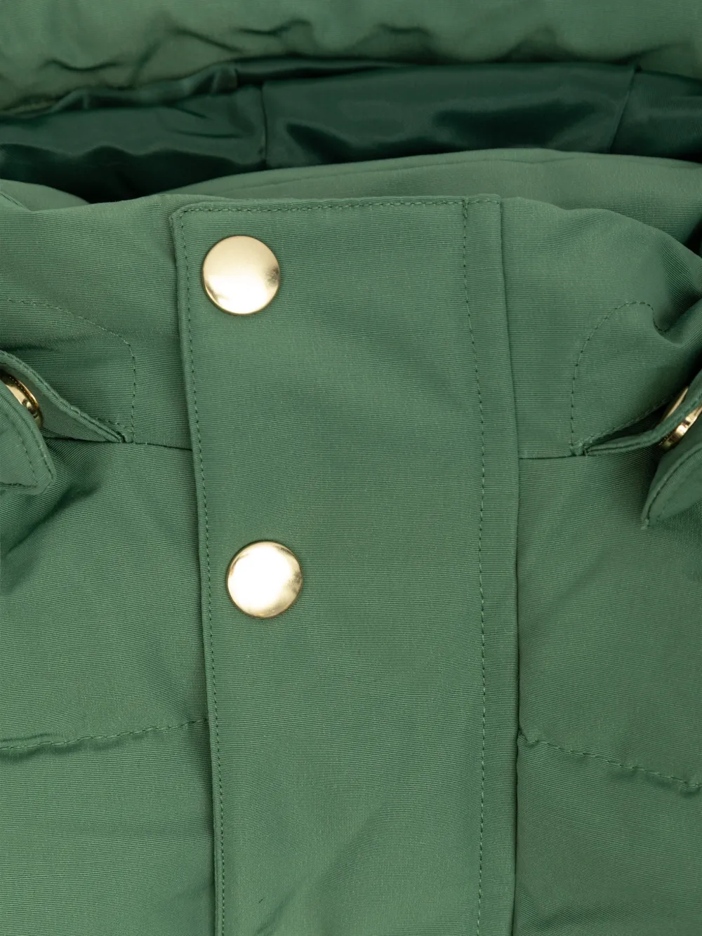 Mini Rodini hooded padded coat Groen