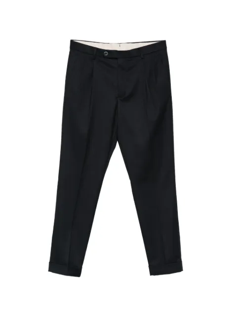 Gta Luca pleated turn-up cuff trousers