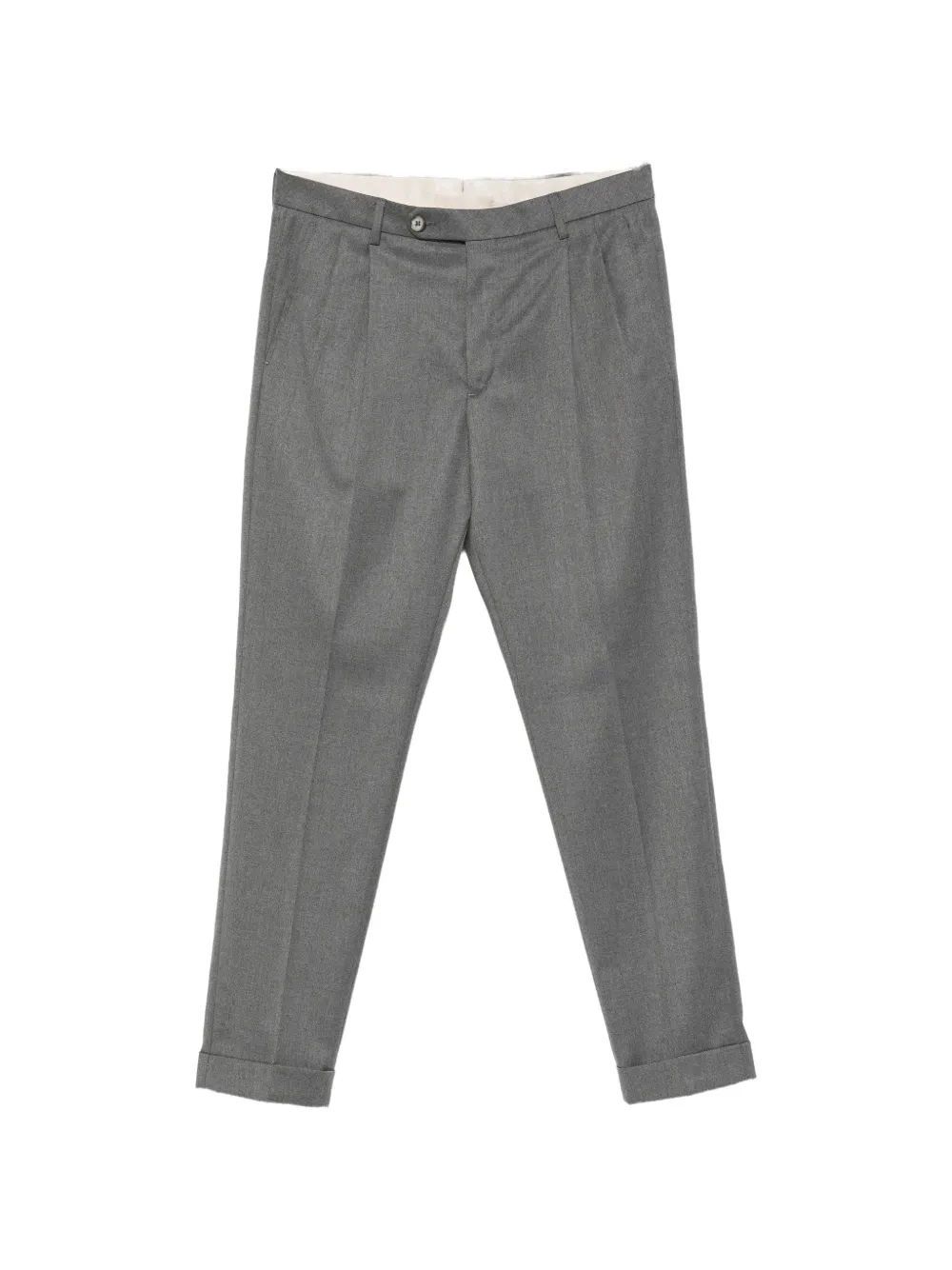 Gta Luca pleated turn-up trousers - Gris Gta Luca pleated turn-up trousers - Gris