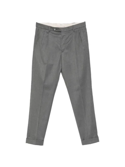 Gta Luca pleated turn-up trousers