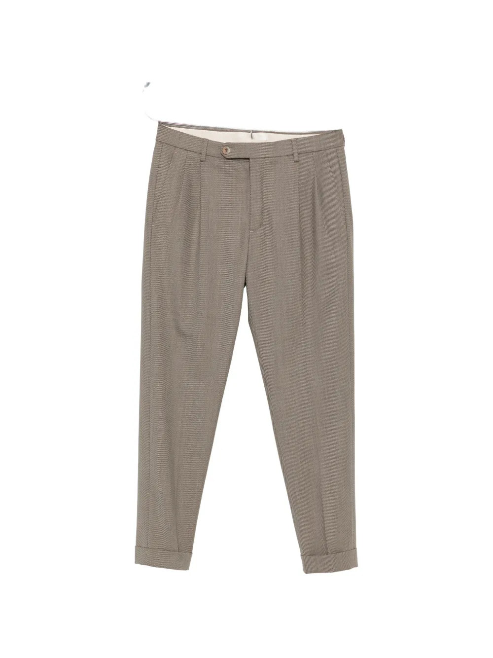 Gta Luca pleated wool trousers - Marron Gta Luca pleated wool trousers - Marron