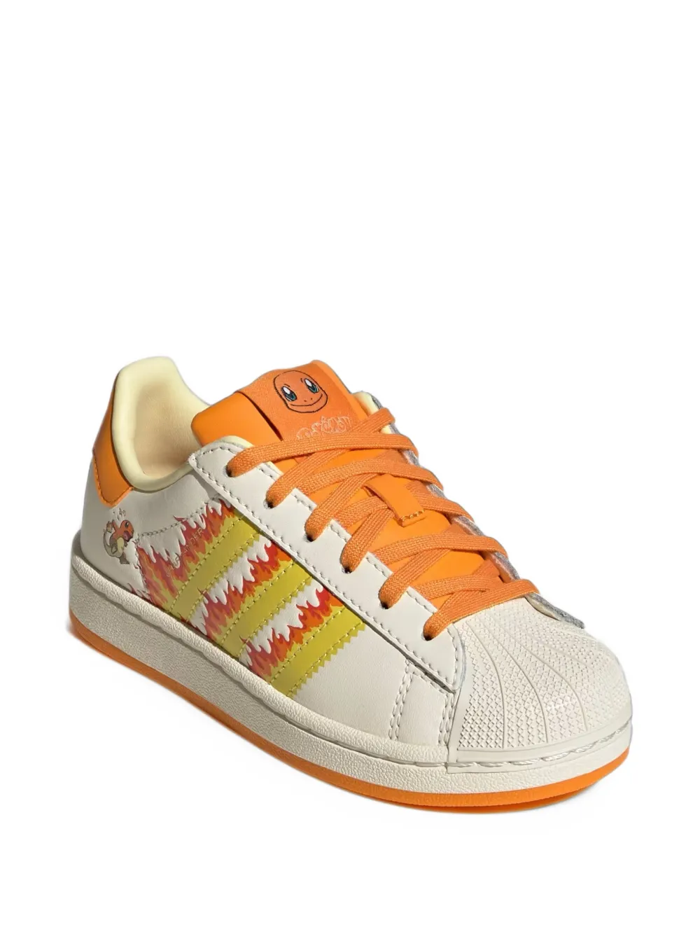 adidas Kids x Pokémon Charmander Superstar II sneakers - Nude