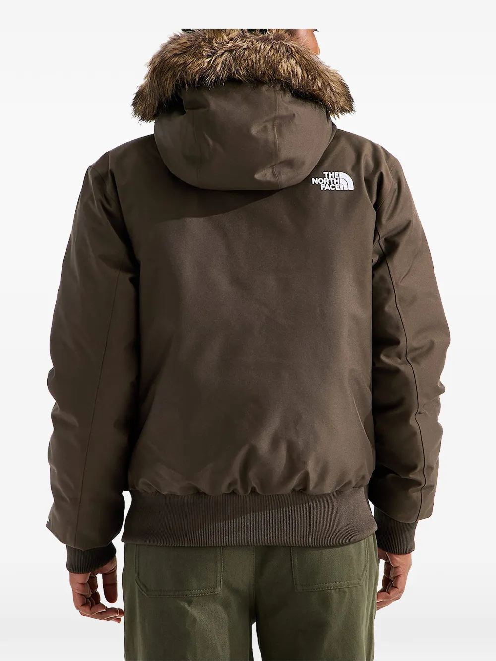 The North Face Arctic faux fur-trimmed bomber jacket Bruin