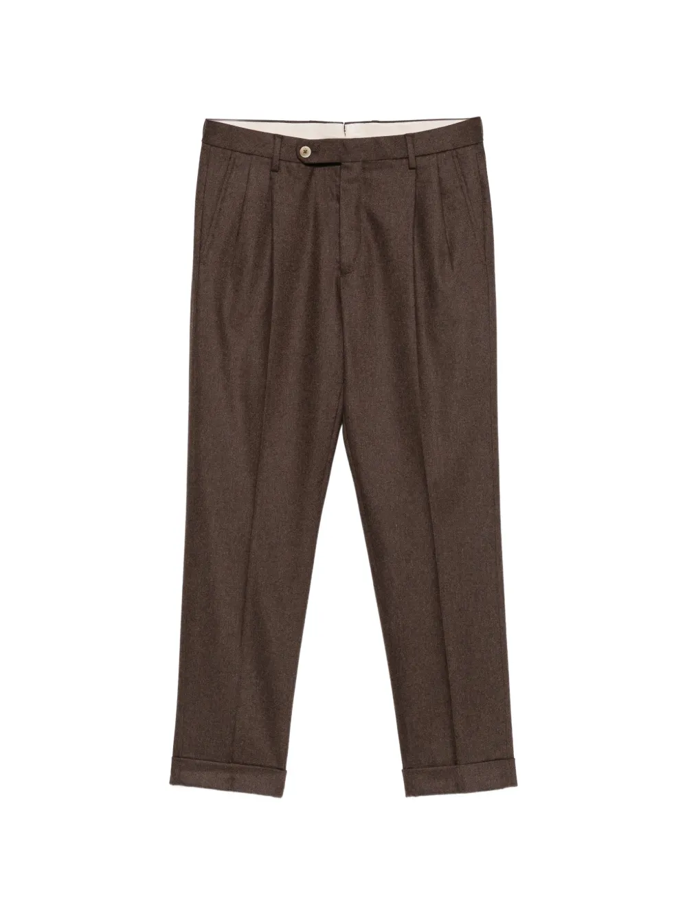 Gta pleated wool trousers - Marron Gta pleated wool trousers - Marron