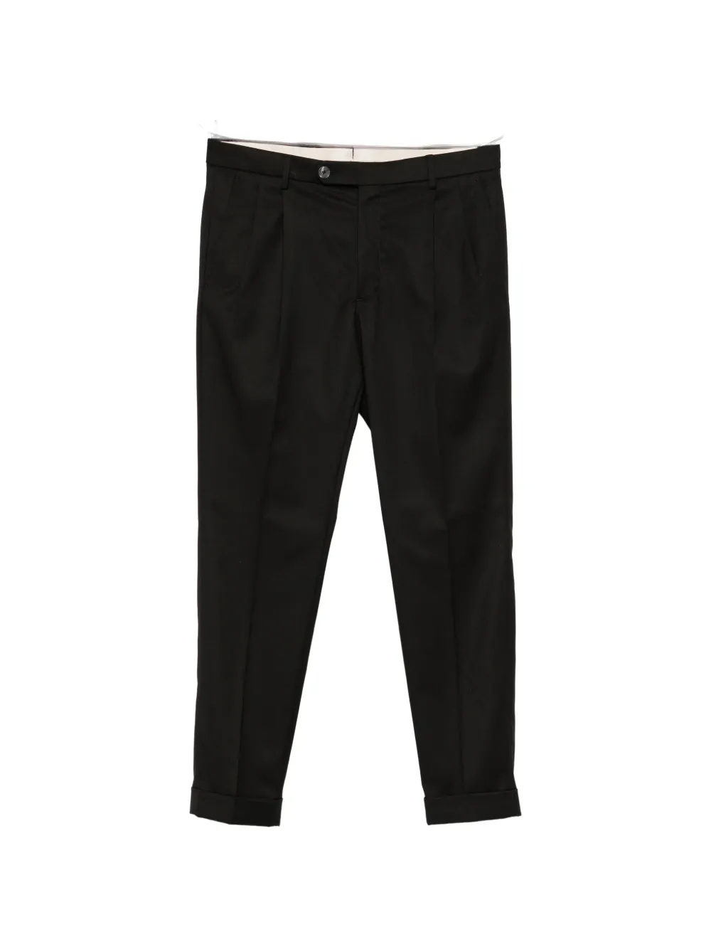 Gta Luca pressed-crease turned-up trousers - Noir Gta Luca pressed-crease turned-up trousers - Noir