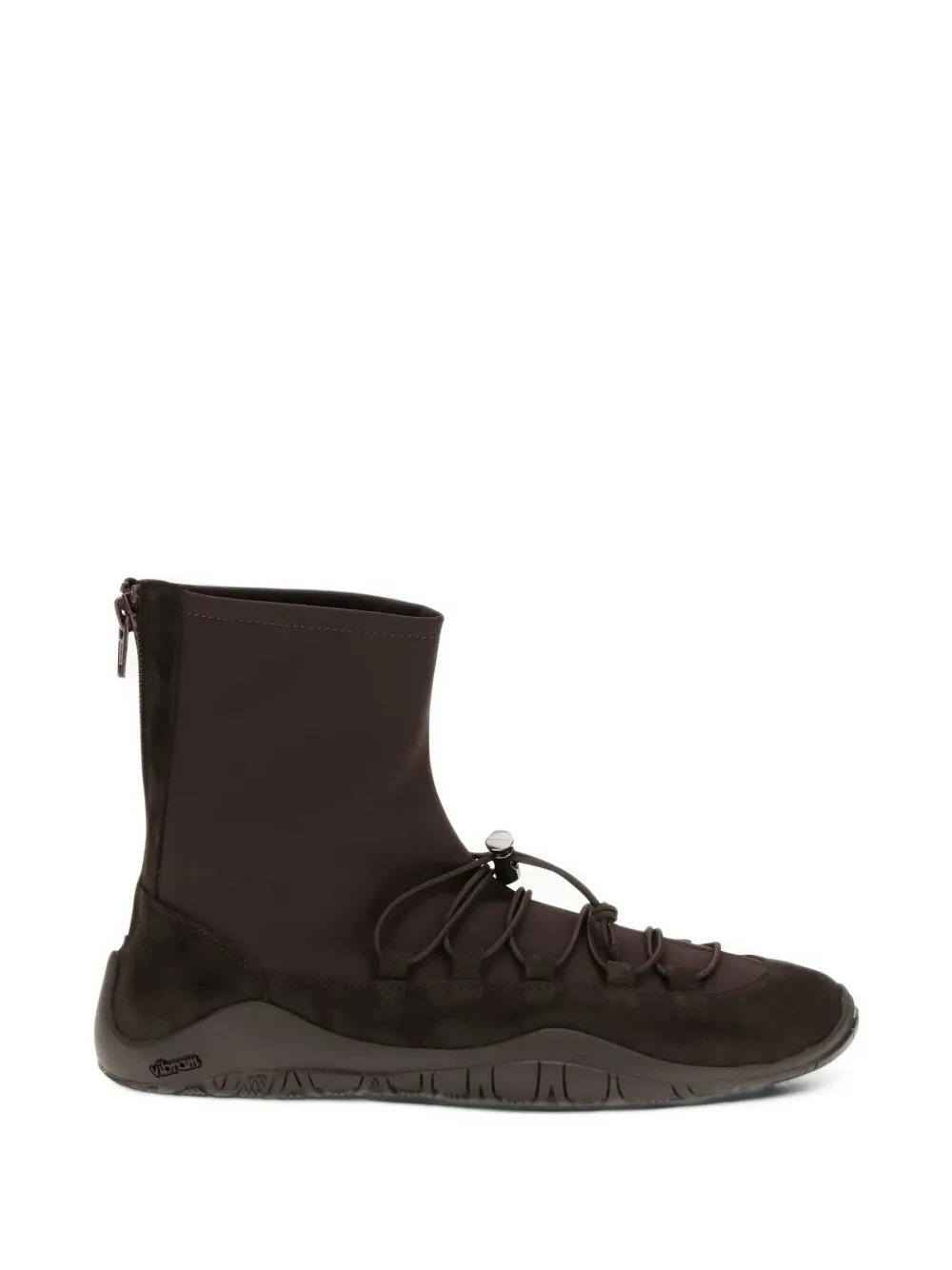 Dear Frances Scuba Ankle Boots In 黑色