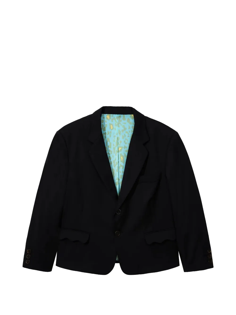 GOLF le FLEUR* single-breasted blazer - Nero