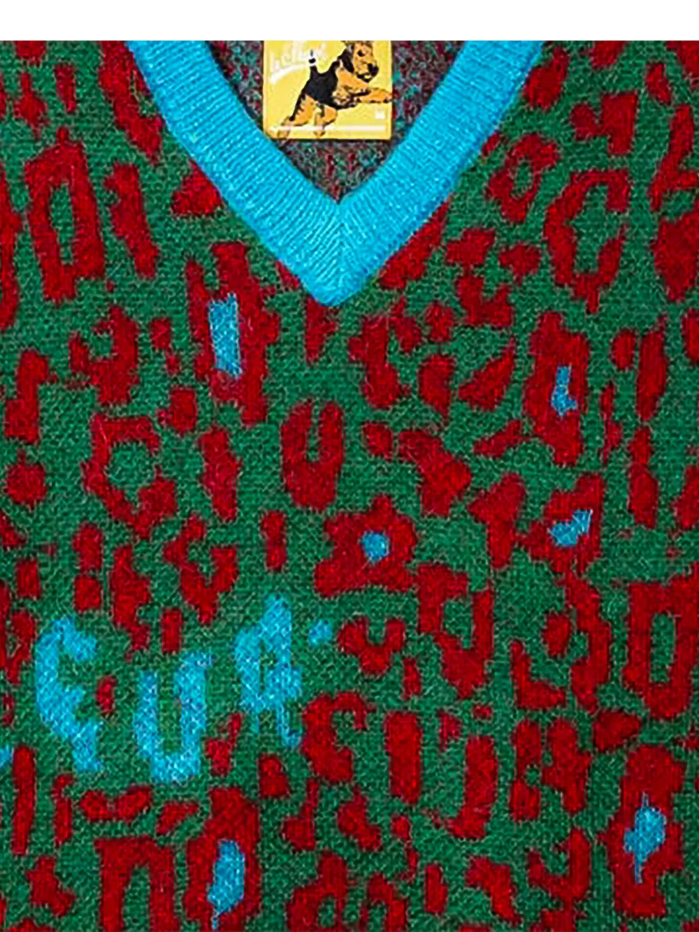 GOLF le FLEUR* Fleur Camo sleeveless sweater Groen