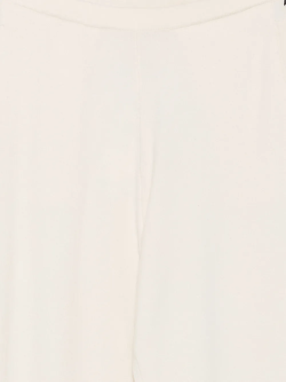 extreme cashmere fine-knit cashmere-blend trousers Beige