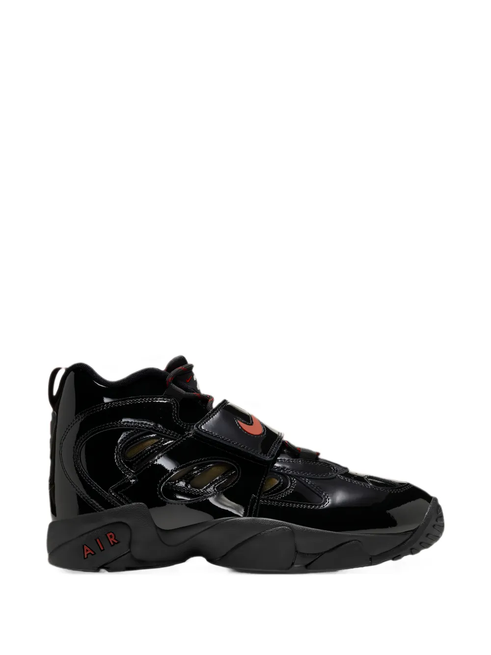 Nike Sneakers Air Diamond Turf II in pelle - Nero