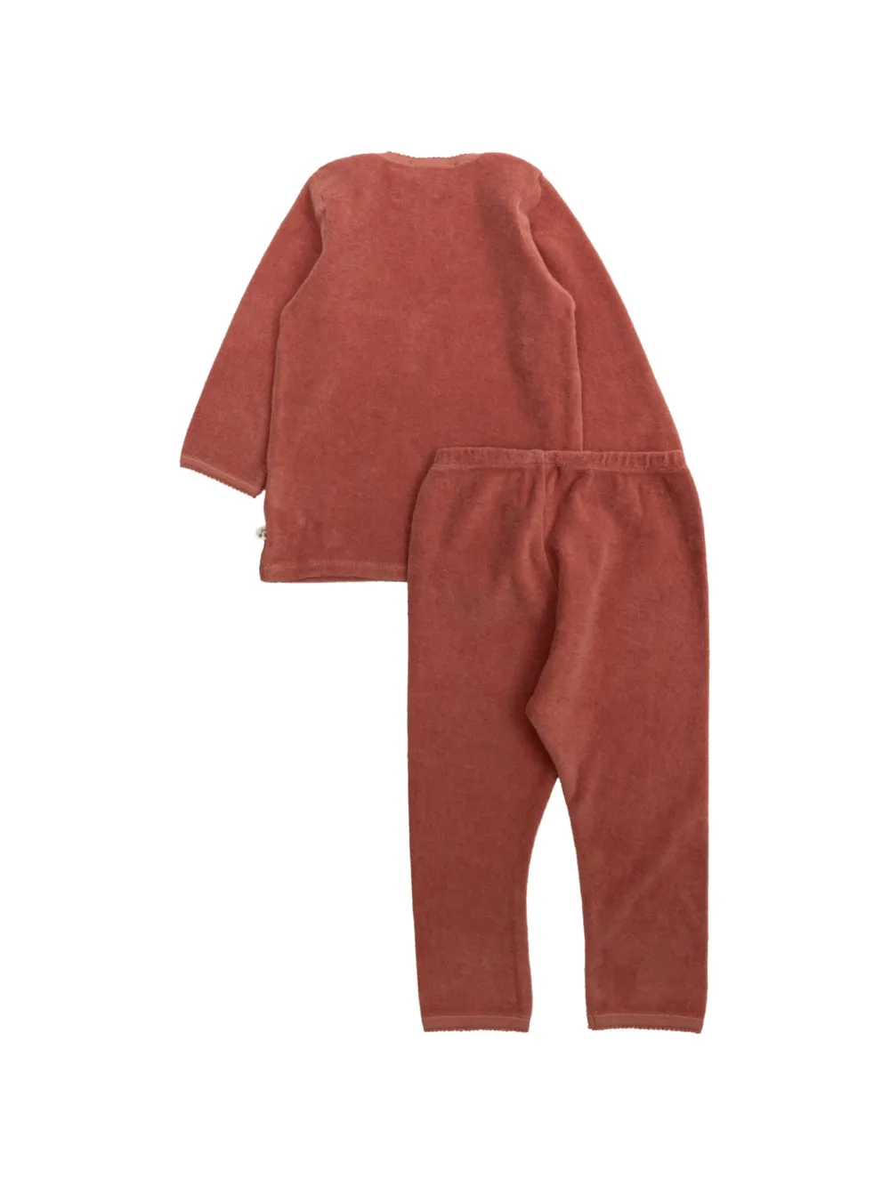 Bonpoint Timi cotton pajamas set Roze