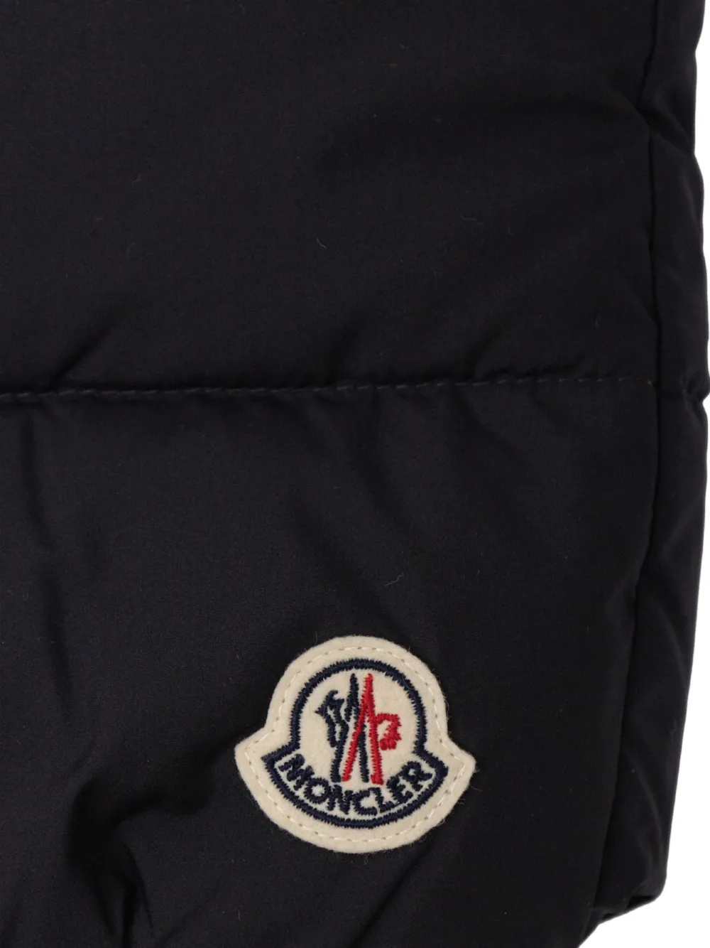 Moncler Enfant Gewatteerde broek met bretels Blauw