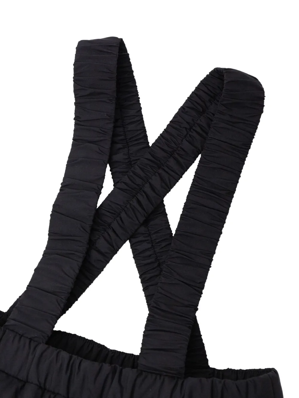 Moncler Enfant Gewatteerde broek met bretels Blauw