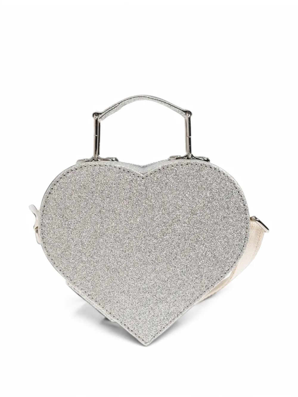 Bonpoint Mariha glitter-effect cherry-print bag Zilver
