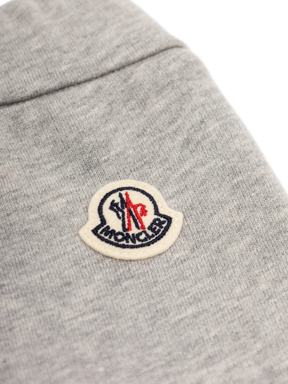 Moncler Enfant Broek met gehaakte afwerking Grijs