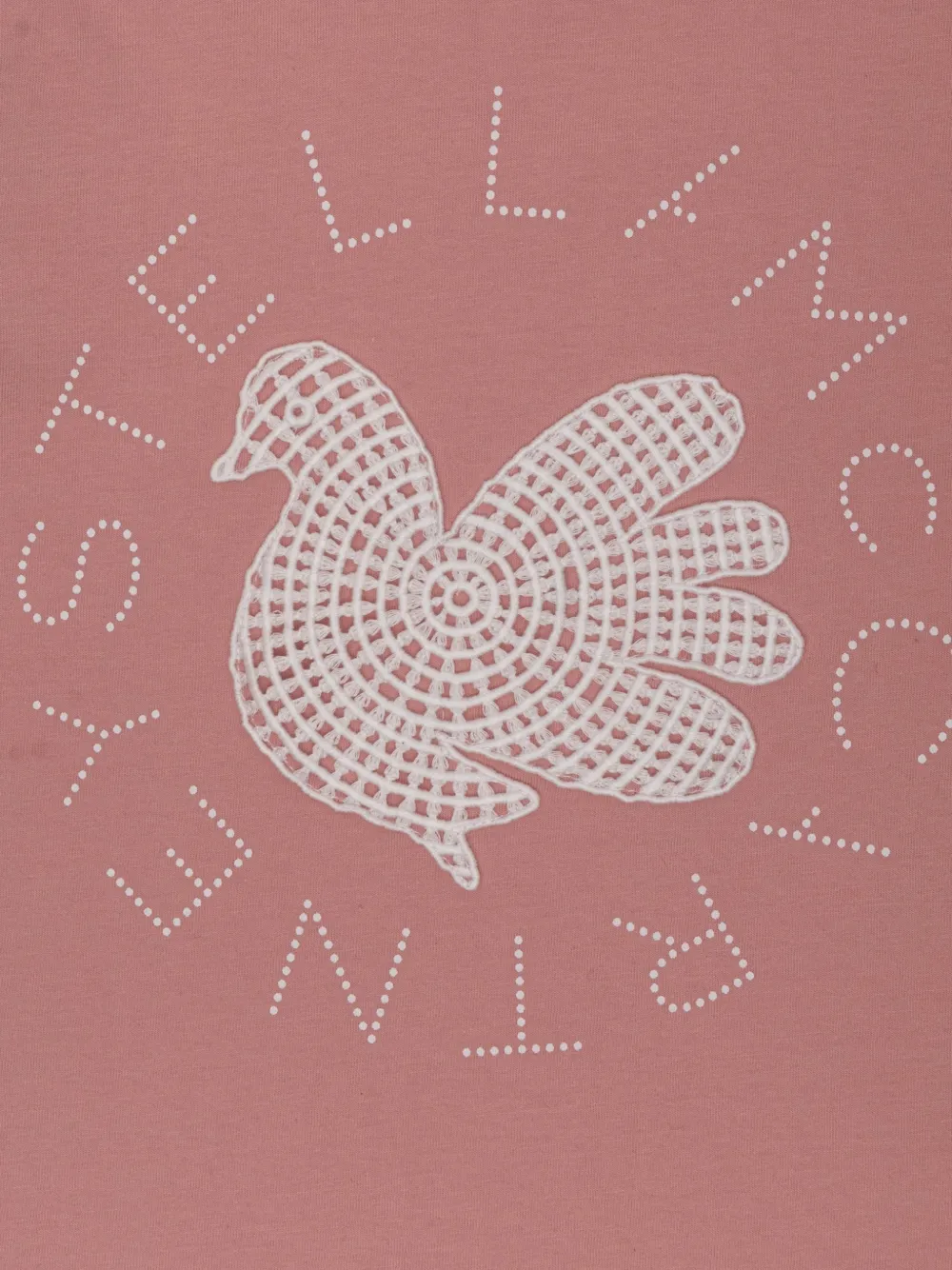 Stella McCartney Kids Sweater met logoprint Roze
