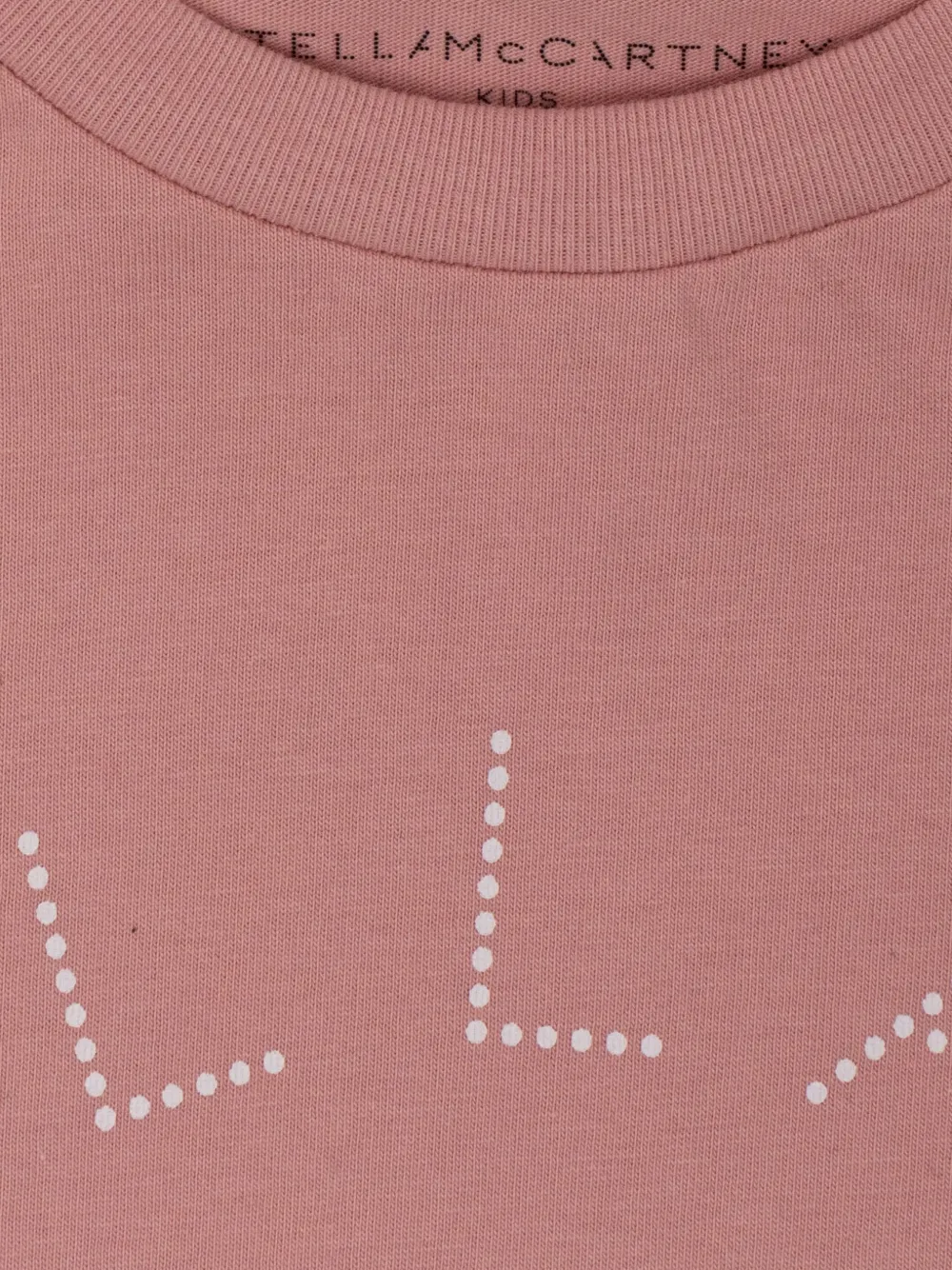 Stella McCartney Kids Sweater met logoprint Roze