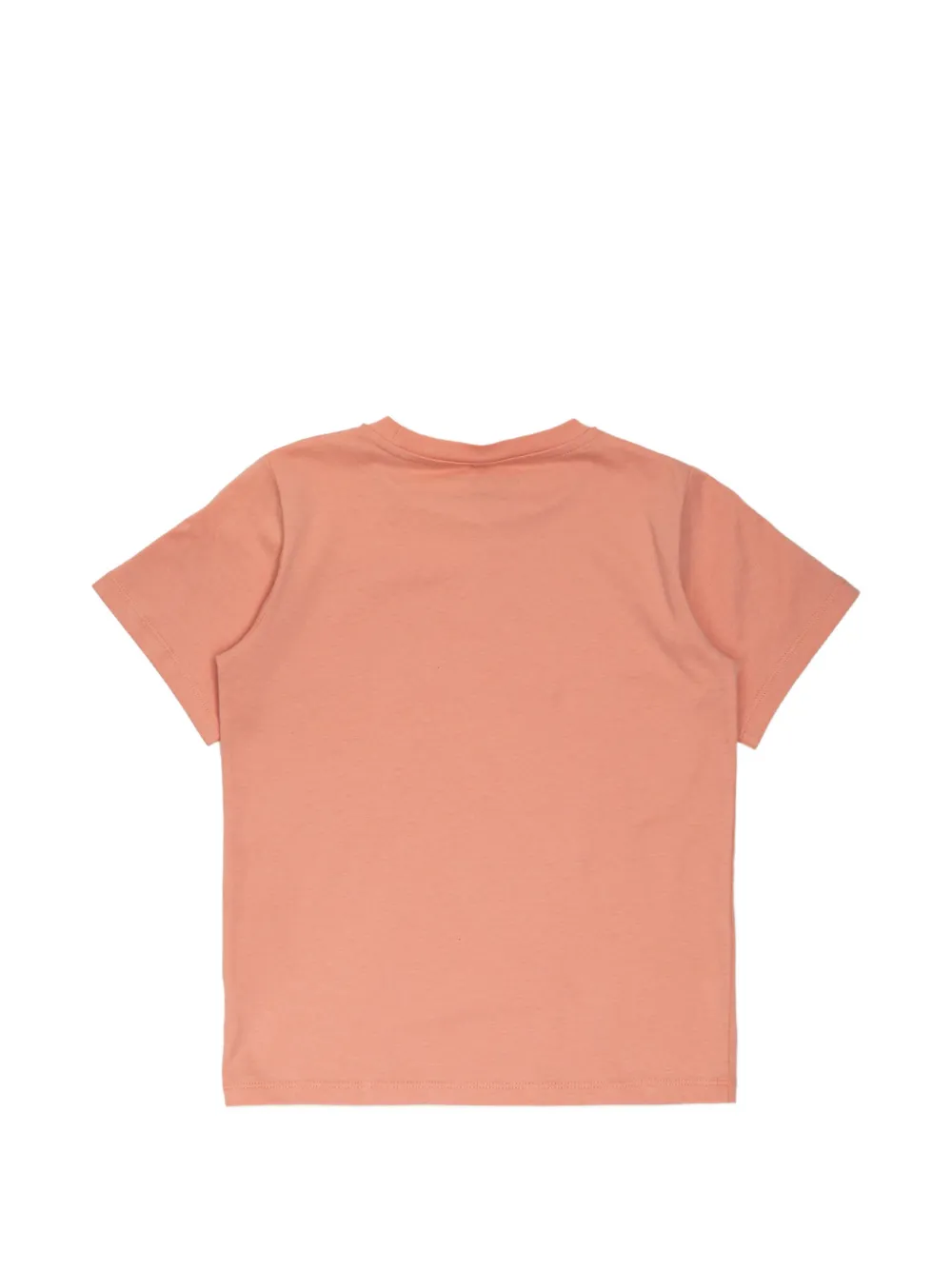 Stella McCartney Kids T-shirt met sterdetail en logoprint Roze