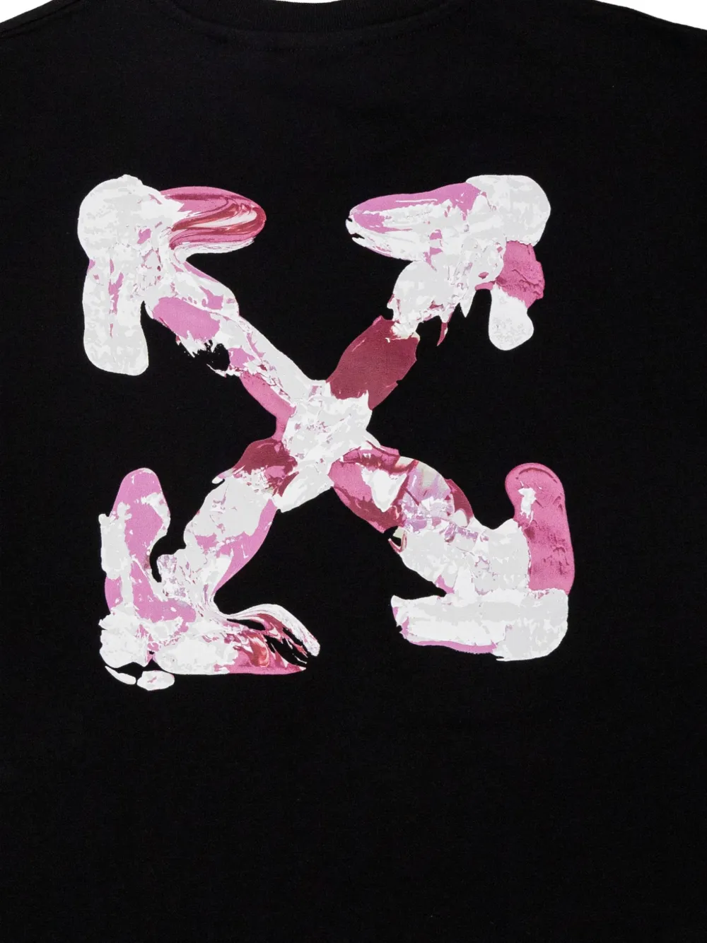Off-White Kids T-shirt met pijlprint Zwart