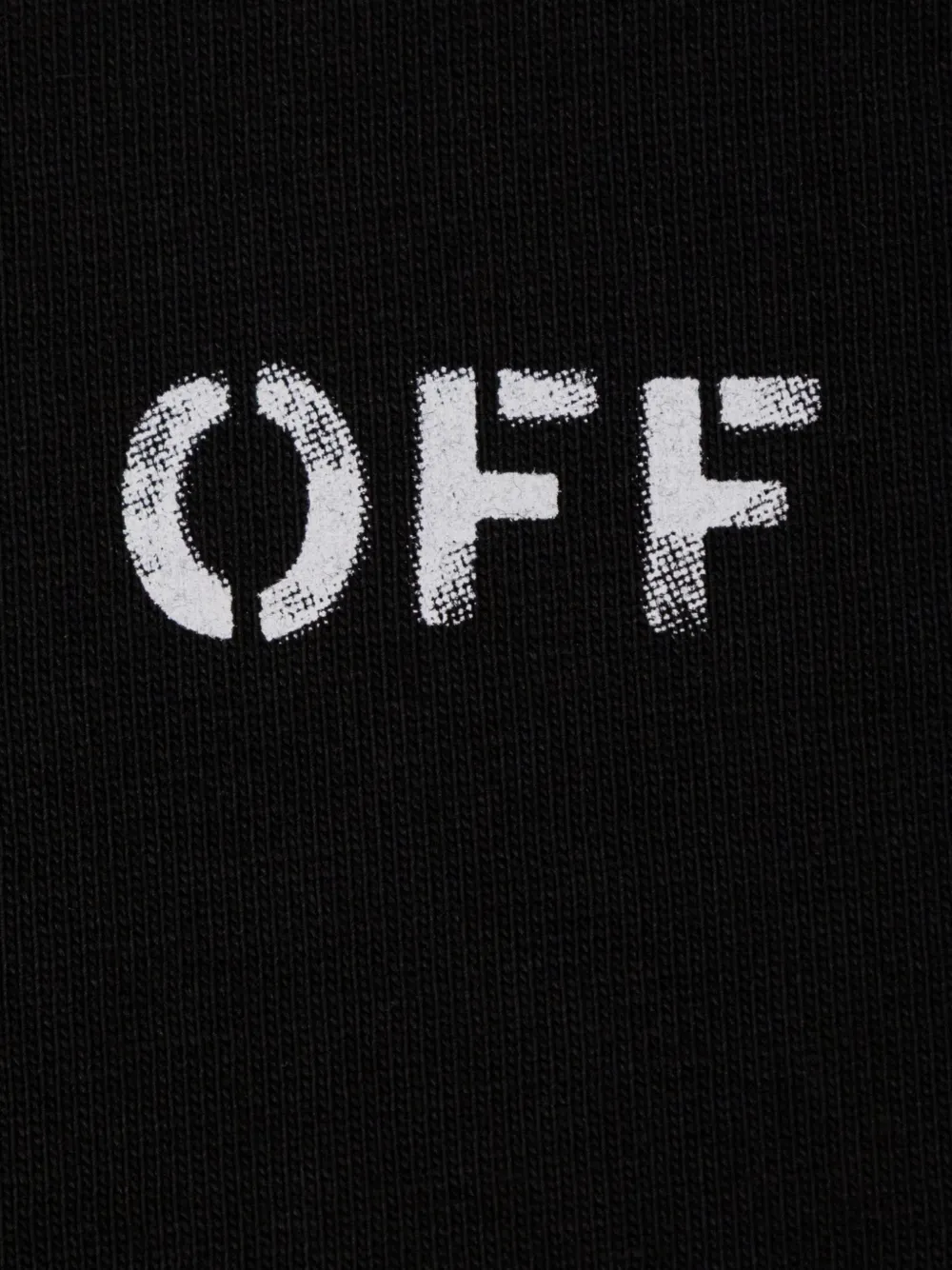 Off-White Kids T-shirt met pijlprint Zwart