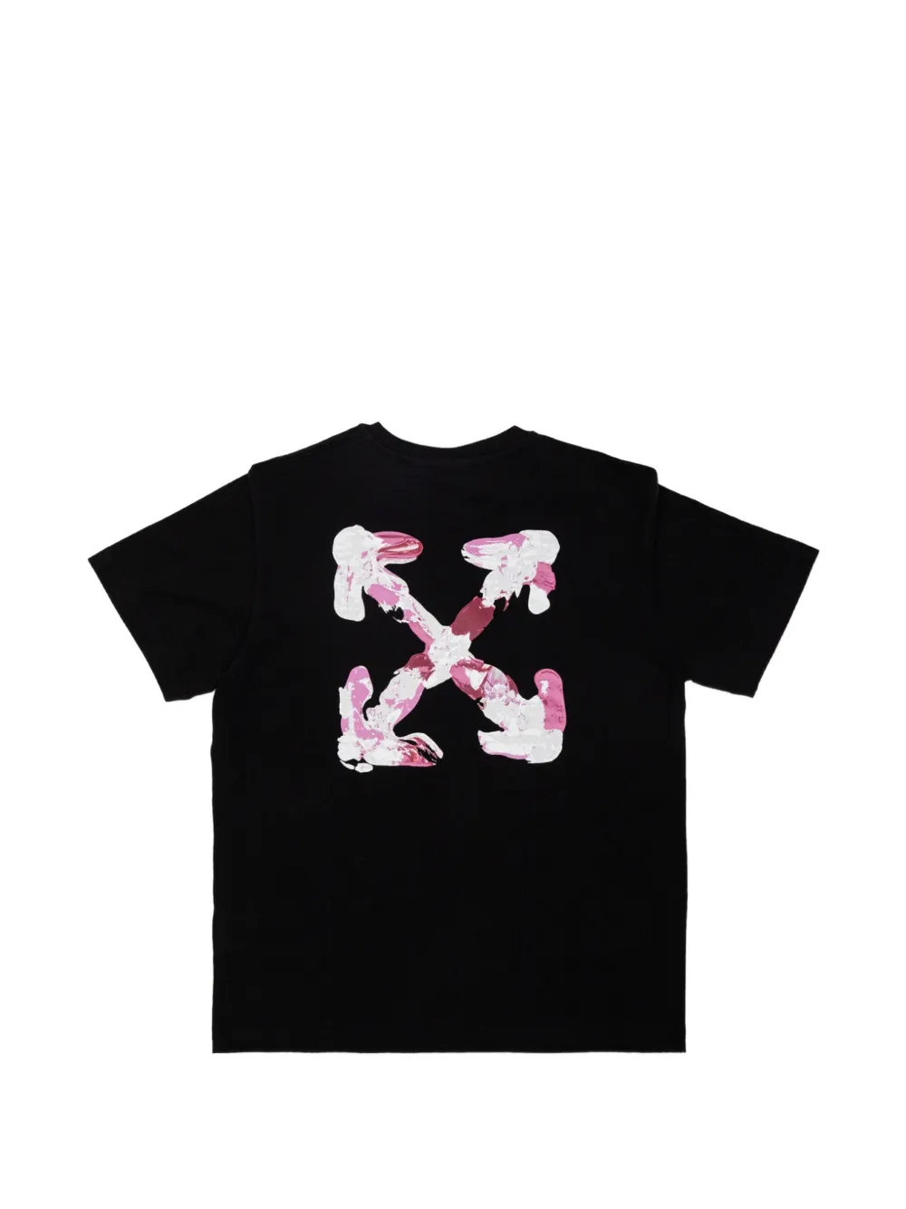 Off-White Kids T-shirt met pijlprint Zwart