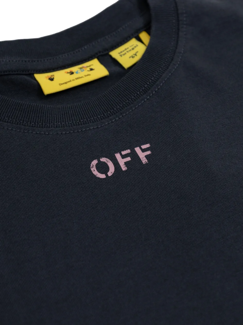 Off-White Kids T-shirt met pijlprint Blauw