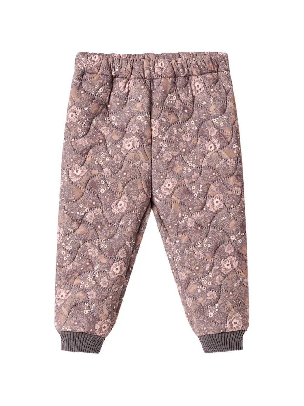 WHEAT Alex floral-print quilted trousers | Purple | Image 1