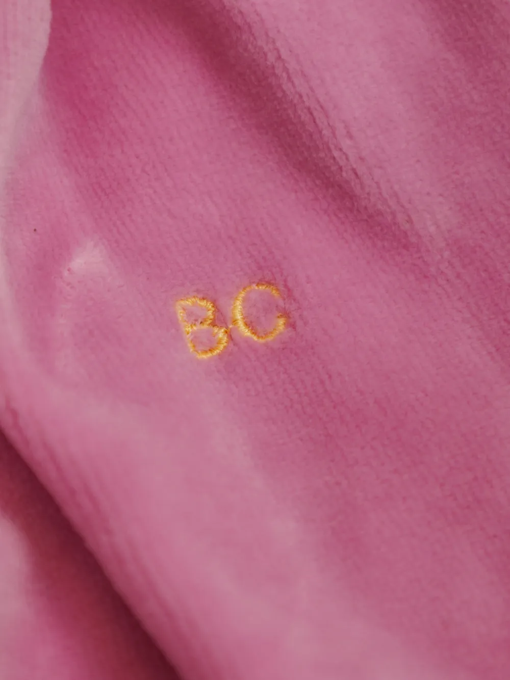 Bobo Choses Fluwelen trainingsbroek Roze