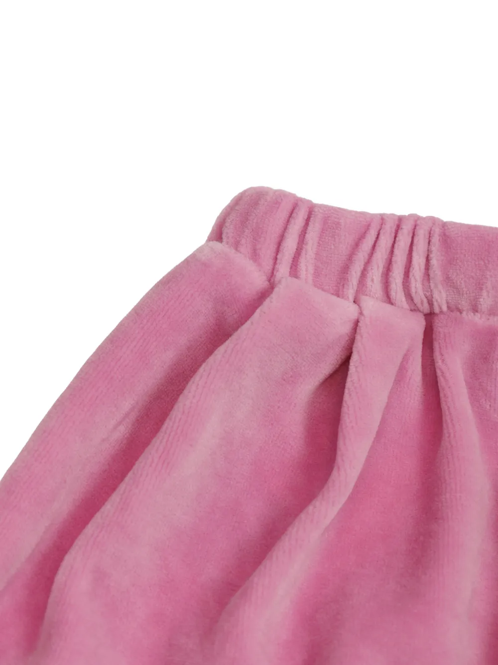 Bobo Choses Fluwelen trainingsbroek Roze