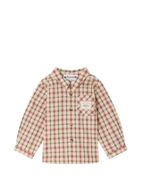 Bonpoint Gillo checked shirt
