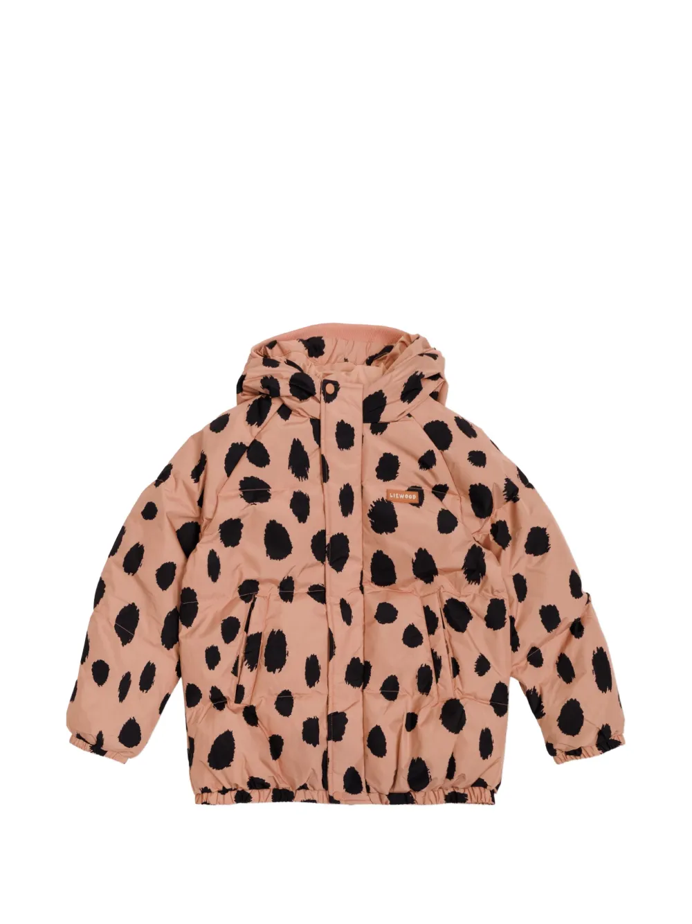 Liewood Adelina donsjack met stippen Roze