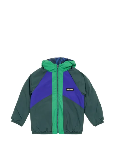 Bobo Choses reversible logo-patch jacket