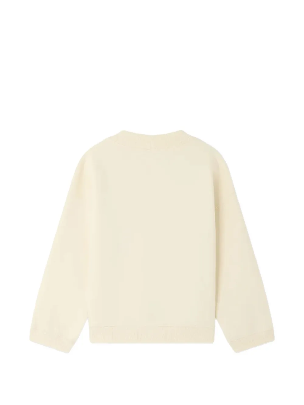 Bonpoint Bart graphic-print sweatshirt Geel