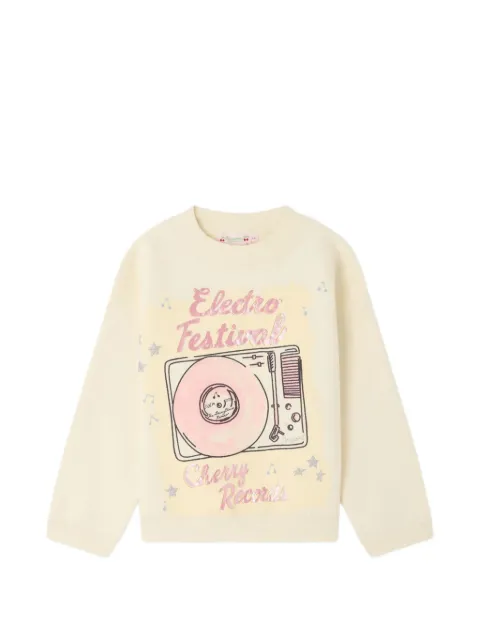 Bonpoint Bart graphic-print sweatshirt