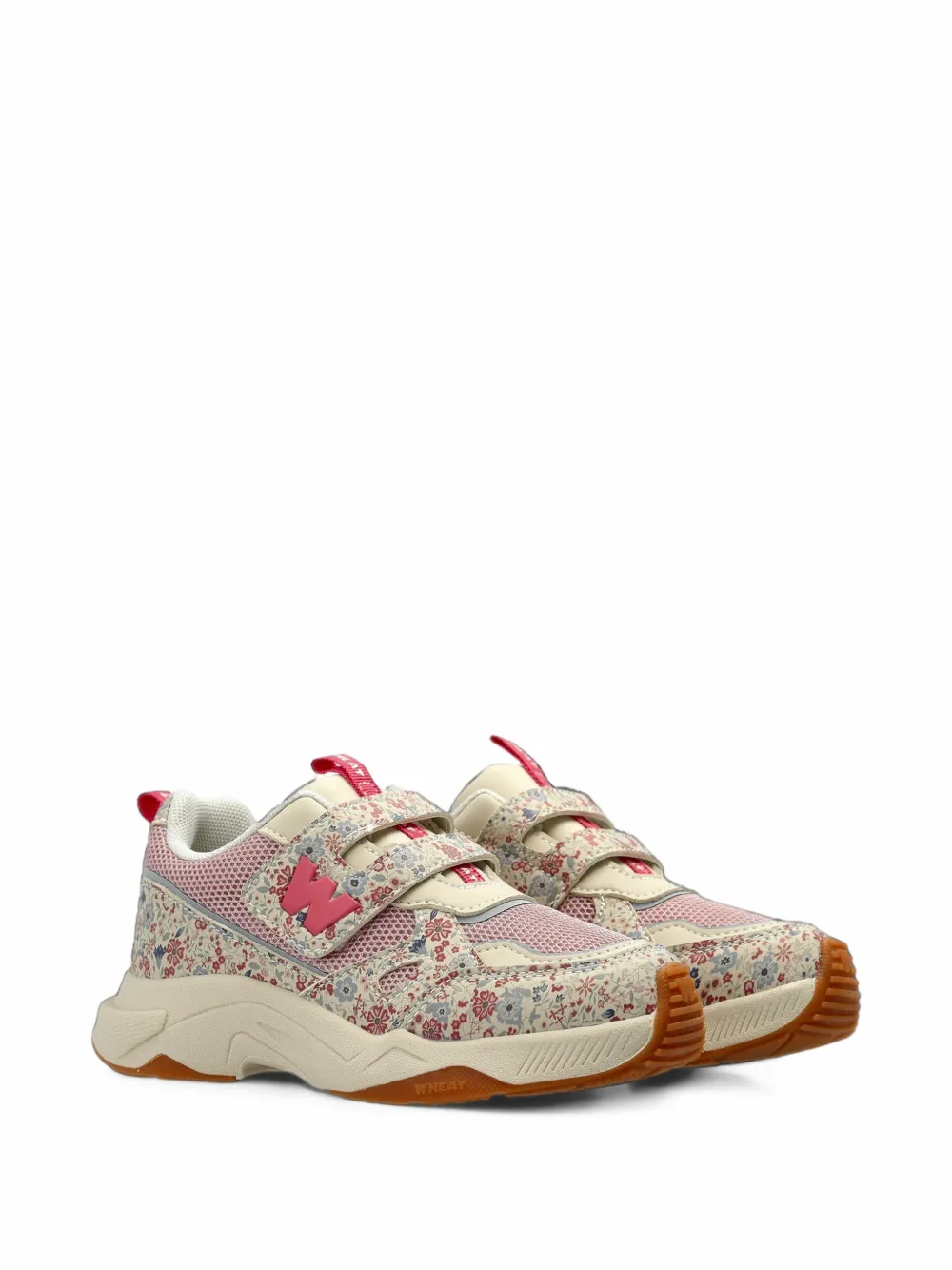 WHEAT Cove floral-print sneakers - Gris