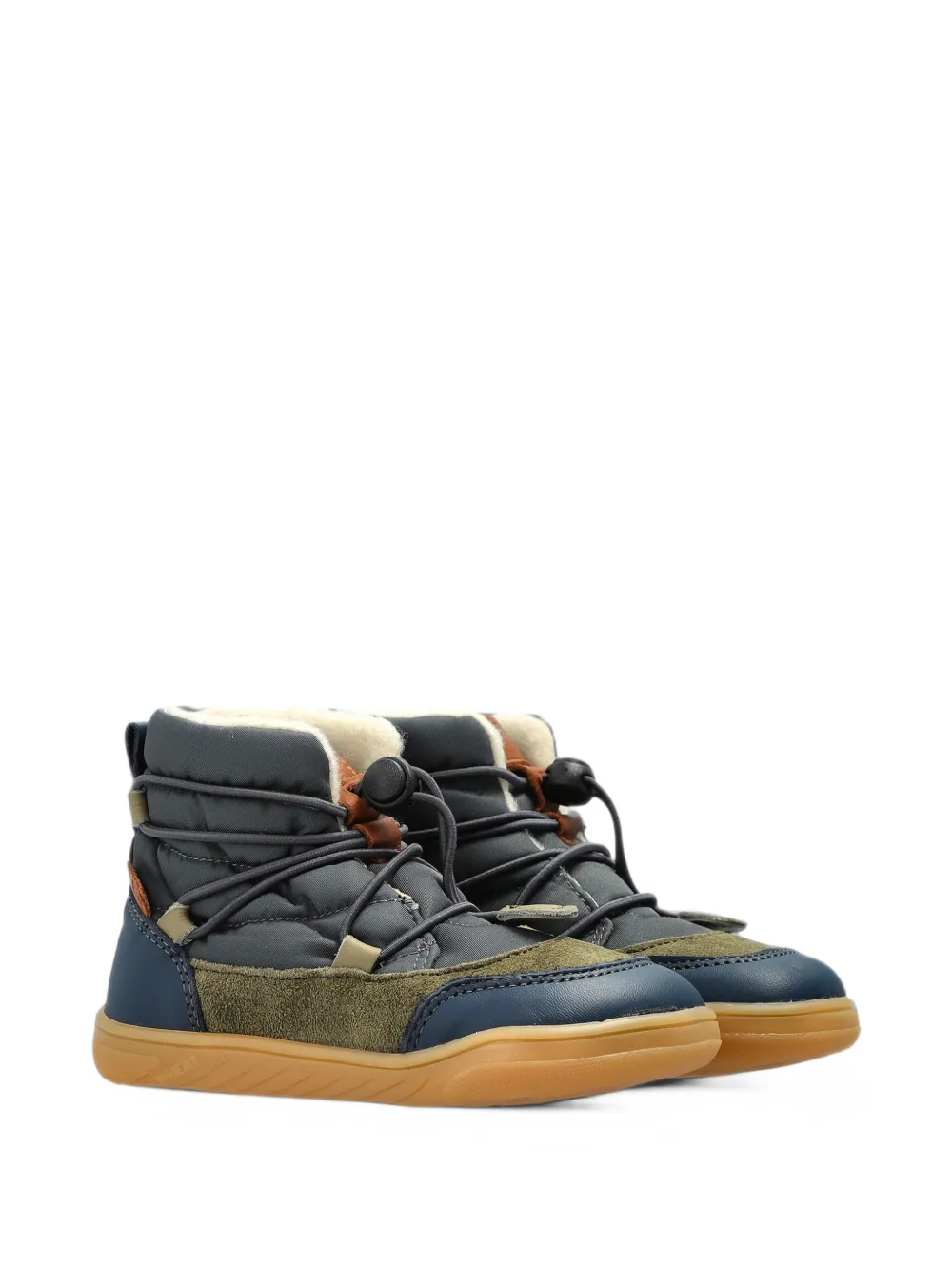 WHEAT Milan Tex panelled ankle boots - Bleu WHEAT Milan Tex panelled ankle boots - Bleu