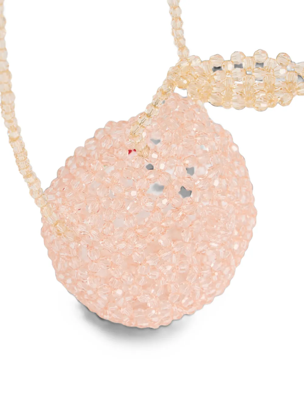 Bonpoint Maliya beaded bag Roze
