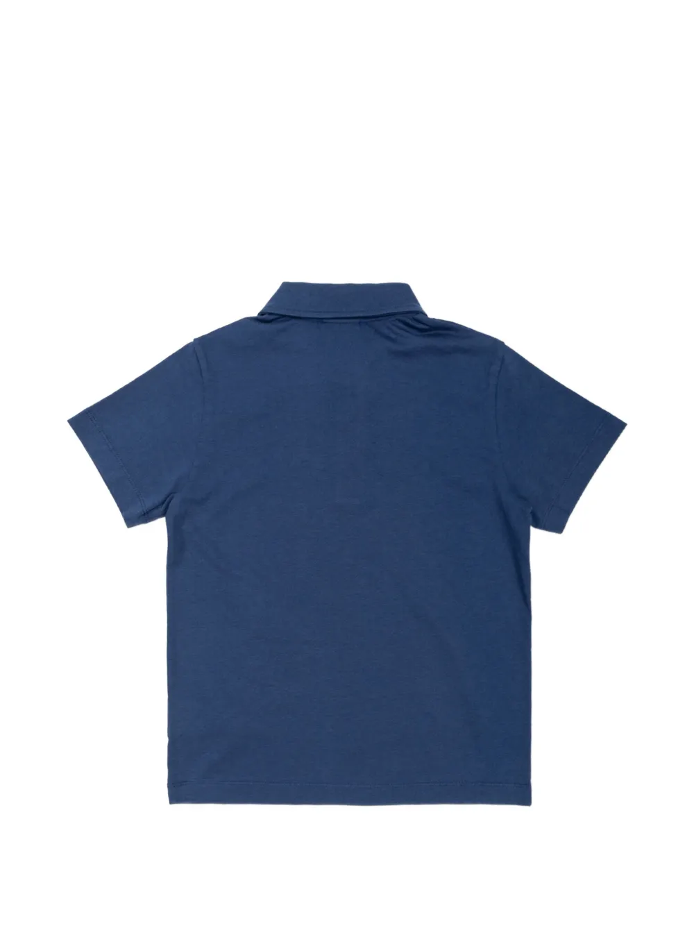 Off-White Kids Poloshirt met logoprint Blauw