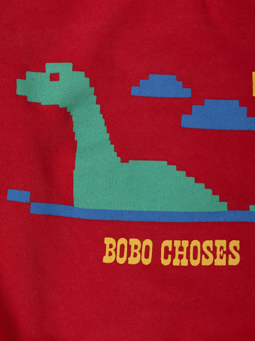 Bobo Choses Sweater met logoprint Rood