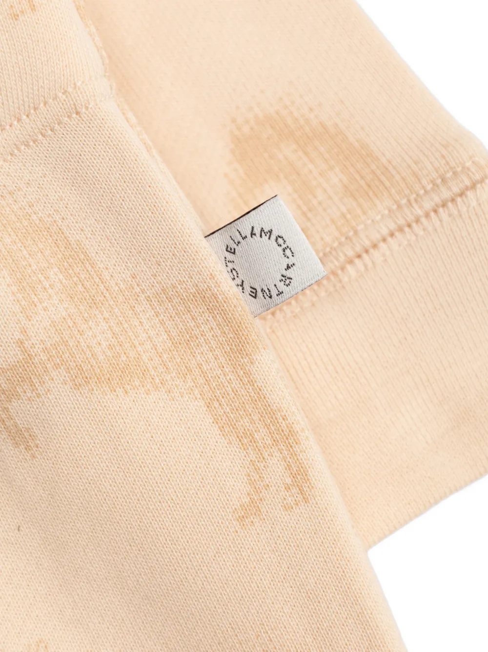Stella McCartney Kids horse-print tracksuit set Beige