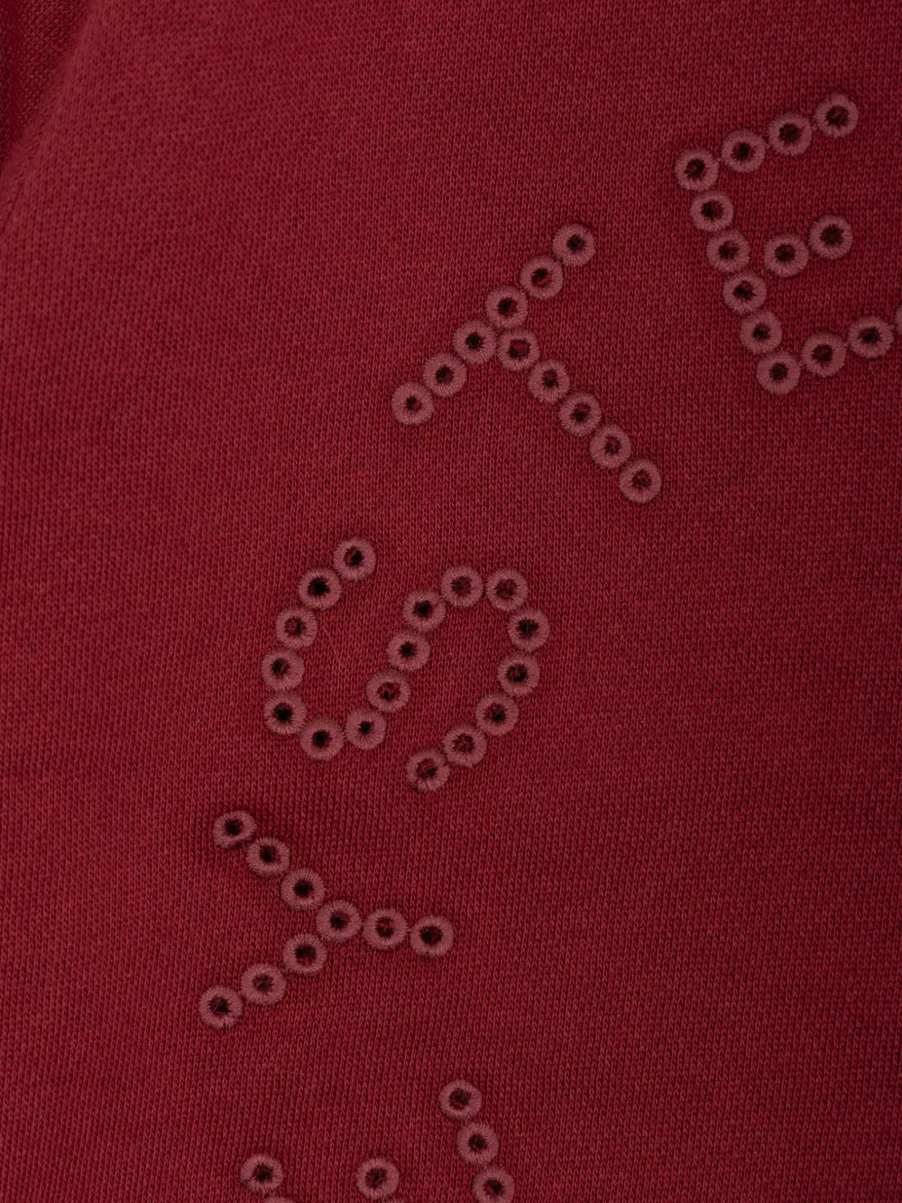 Stella McCartney Kids logo-embroidered tracksuit set Rood