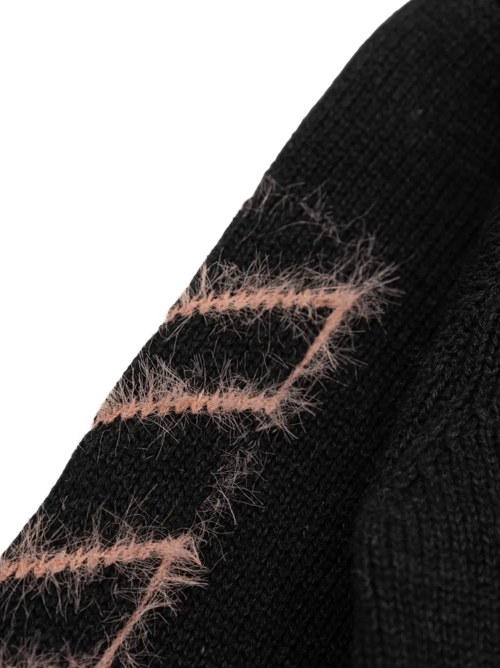 Off-White Kids Arrows Diagonals sweater Zwart